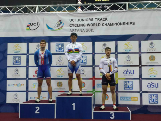 2015 UCI 주니어 트랙 세계 선수권대회 경기 결과 알림