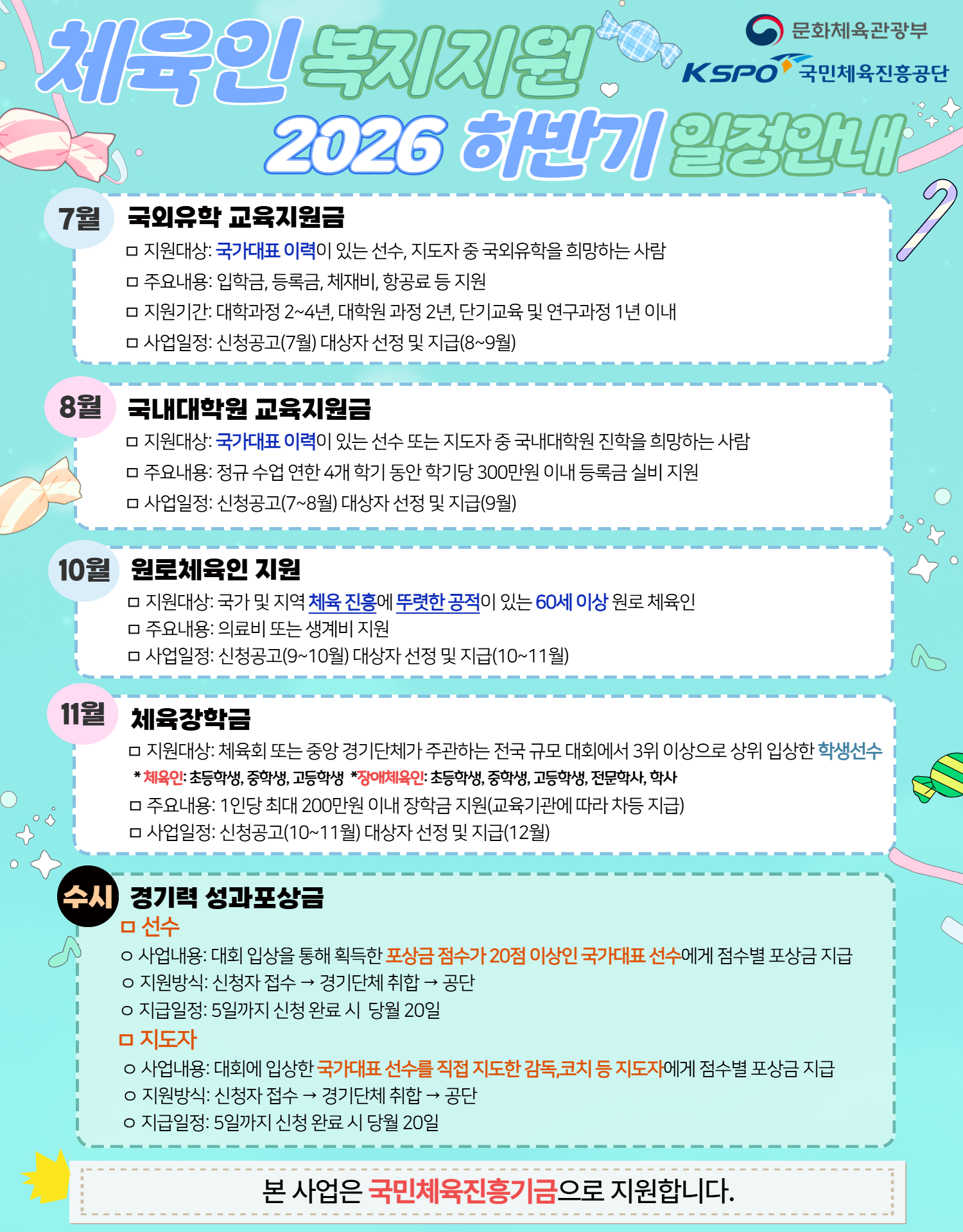 2026 체육인 복지지원 하반기 일정안내.png