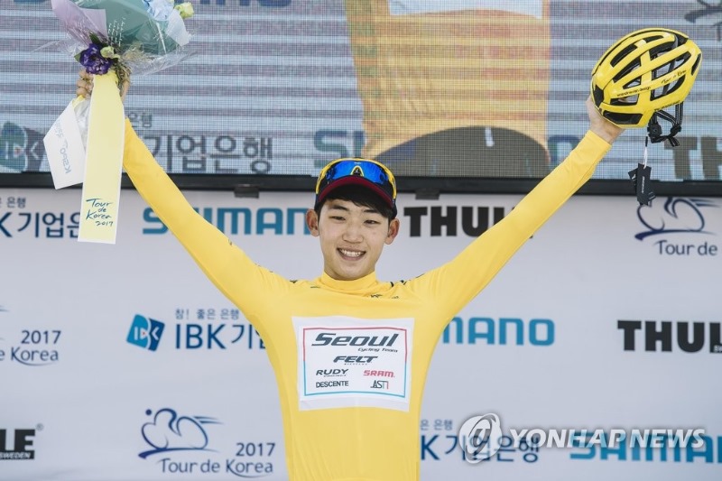 'TDK 정상' 민경호, 韓 최초 UCI 2.1 등급 대회 종합 우승