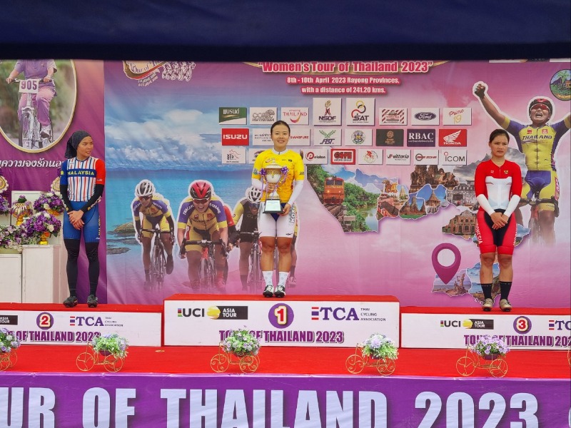 2023 Women's Tour of Thailand 경기결과 알림